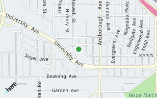 Map of 1009 Thorndale Ave #4, Waterloo, IA 50702, USA