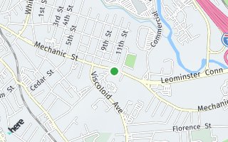 Map of 347 Mechanic Street, Leominster, MA 01453, USA