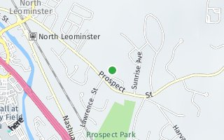 Map of 15 Prospect Heights, Leominster, MA 01453, USA