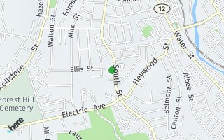 Map of 353 South Street, Fitchburg, MA 01420, USA