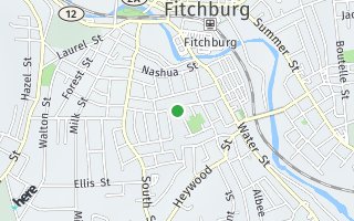 Map of 60 Cliff Street, Fitchburg, MA 01420, USA