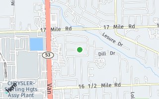 Map of 8428 Doncaster Dr., Sterling Heights, MI 48312, USA