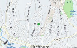 Map of 51 Longwood Ave, Fitchburg, MA 01420, USA