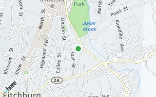 Map of 34 Clark Rd, Fitchburg, MA 01420, USA