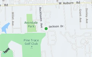 Map of 2551 Jackson Dr., Rochester Hills, MI 48309, USA