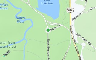 Map of 1327 Alger St, Winchendon, MA 01475, USA