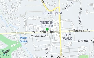 Map of 1121 Tienken Ct., Rochester Hills, MI 48306, USA