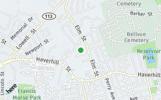 Map of 15 Durrell Street, Methuen, MA 01844, USA