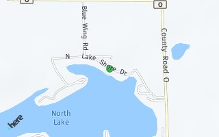 Map of N6700 N Lakeshore Drive, Elkhorn, WI 53121, USA