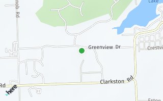 Map of 5317 Greenview Dr., Clarkston, MI 48348, USA