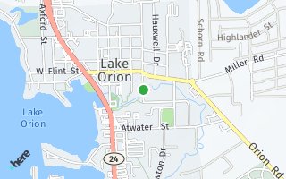 Map of 94  S. Washington B3, Lake Orion, MI 48362, USA