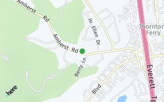 Map of 31 Amherst Rd, Merrimack, NH 03054, USA