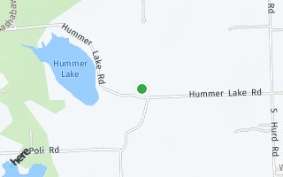 Map of 0 Hummer Lake Rd., Brandon, MI 48462, USA