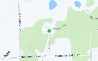 Map of 345 Corey Ln., Ortonville, MI 48462, USA
