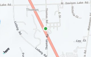 Map of 0 Thomas Rd., Oxford, MI 48371, USA