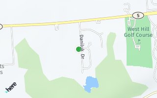 Map of 16 Daniluk Drive, Camillus, NY 13031, USA