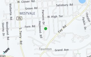 Map of 605 Parsons Drive, Syracuse, NY 13219, USA