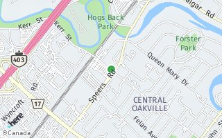 Map of 20 Speers Rd 103, Oakville, ON L6K3R5, Canada