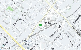Map of 716 Main St E 101, Milton, ON L9T 3P6, Canada