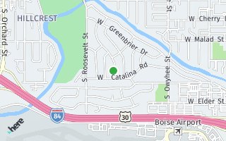 Map of 2831 S Hayden Way, Boise, ID 83705, USA