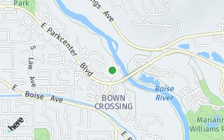 Map of 2374 E Gossamer Ln, Boise, ID 83706, USA
