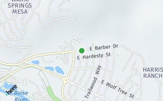 Map of 3855 E Barber Dr, Boise, ID 83716, USA