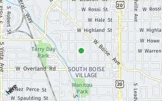 Map of 1502 W Warren Street, Boise, ID 83706, USA