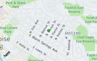 Map of 1178 E State St, Boise, ID 83712, USA