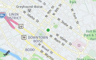 Map of 199 N Capitol Blvd #1001, Boise, ID 83702, USA