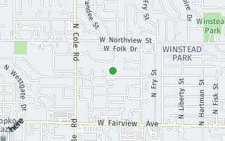 Map of 7052 W Butte Ln, Boise, ID 83704, USA