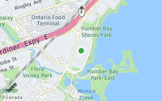 Map of 60 Annie Craig Drive B210, Toronto, ON M8V 0C5, Canada