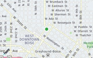 Map of 1523 W Hays St, Boise, ID 83702, USA
