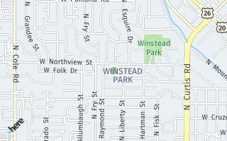 Map of 1653 N Mockbee Place, Boise, ID 83702, USA