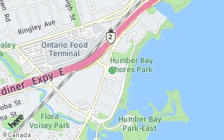 Map of 16 Brookers Lane 1504, Toronto, ON M8V 0A5, Canada
