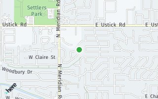 Map of 341 E Ryegate Dr, Meridian, ID 83646, USA