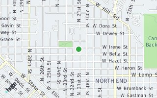 Map of 1717 N 21st St, Boise, ID 83702, USA