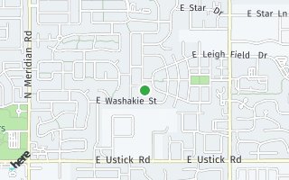 Map of 3754 N Legacy Common Ave, Meridian, ID 83646, USA