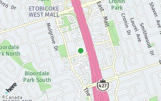 Map of 2 Eva Rd 1826, Toronto, ON M9C 2A8, Canada