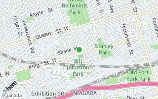 Map of 9  Shank Street 901, Toronto, ON M6J3W9, Canada