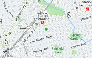Map of 1204 Islington Avenue, Toronto, ON M8Z 4T1, Canada