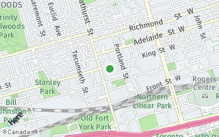 Map of 629 King Street West 919, Toronto, ON M5V 0G9, Canada