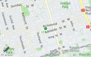 Map of 50 Camden Street 103, Toronto, ON M5V3N1, Canada
