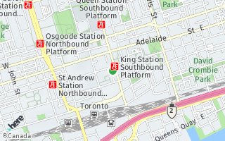 Map of 1 King St West 1403, Toronto, ON M5H1A2, Canada