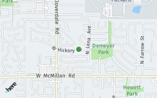 Map of 11898 W Hickory Dr, Boise, ID 83713, USA