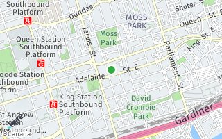 Map of 105 George Street 1701, Toronto, ON M1C 2J4, Canada
