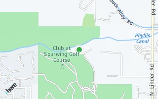 Map of 2626 W Penick Pointe Ln, Meridian, ID 83646, USA