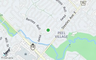 Map of 8 Erindale Cres, Brampton, ON L6W 1B5, Canada