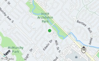 Map of 320 Mill St., S. #504, Brampton, ON L6Y3V2, Canada
