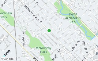 Map of 160 McMurchy Ave., S.,, Bramtpon, ON L6Y1Y9, Canada