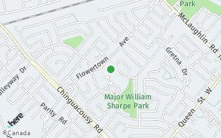 Map of 28 Fincham Ave, Brampton, ON L6X3V4, Canada